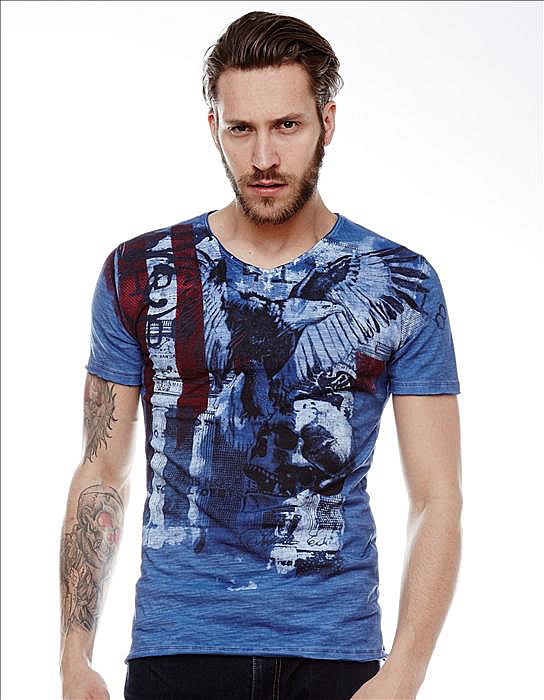 CRSM T-SHIRT MĘSKI - 16008-1